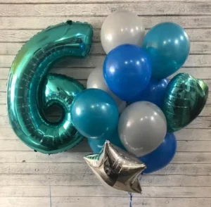 Фольгированные шары 6 лет
